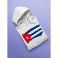 thumbnail image 3 of Cuban Flag Hoodie Women -SPIdeals Designs, Female 4X-Large, 3 of 4
