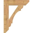 thumbnail image 3 of Ekena Millwork 5 1/2"W x 28"D x 36"H Olympic Slat Smooth Bracket, Western Red Cedar, 3 of 4