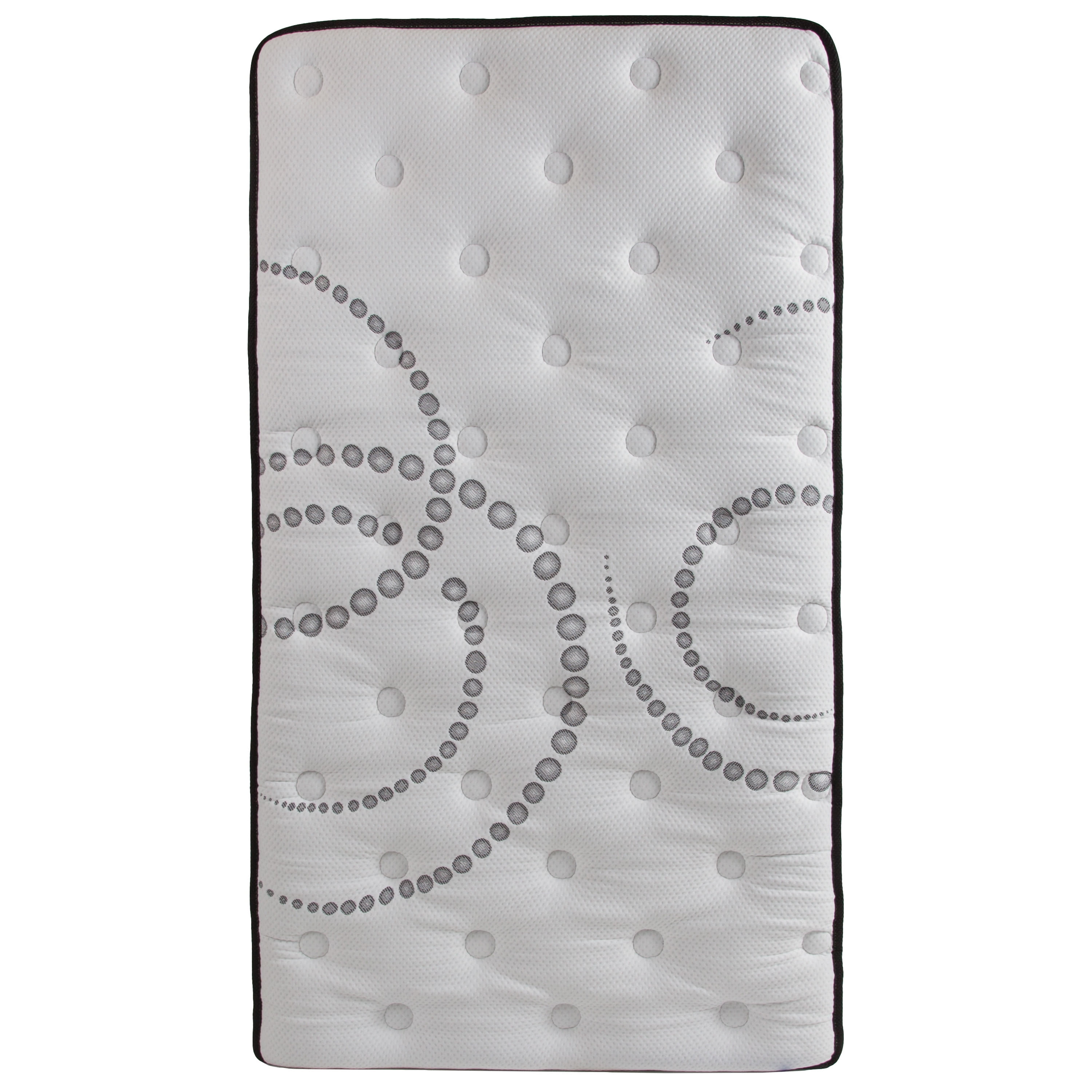 Emma + Oliver 12 Inch CertiPUR-US Certified Hybrid Pocket Spring Mattress, Twin Mattress in a Box - Premium Mattress