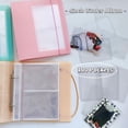 thumbnail image 2 of Toploader Photocard Binder Álbum 100 Bolsillos 10,16 Cm Mangas Transparente Tarjetero Kpop Idol Polaroid Juego Tarjeta DIY Colección Libro, 2 of 4