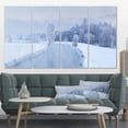 thumbnail image 1 of Blue Frosty Winter Weather Panorama - Landscape Print Wall Artwork, 1 of 1