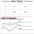 thumbnail image 3 of HUPOM Mens Briefs Underwear Pack Panties For Women Thong Leisure Tie Drop Waist White One Size, 3 of 3