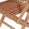 thumbnail image 5 of vidaXL 5 Piece Garden Dining Set Solid Teak Wood, 5 of 5