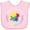 AD-Pink, variant on Inktastic Autism Awareness Circle Boys or Girls Baby Bib