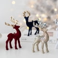 thumbnail image 4 of Adornos de reno Matsuzay livianos decoración de Navidad plateado, 4 of 6