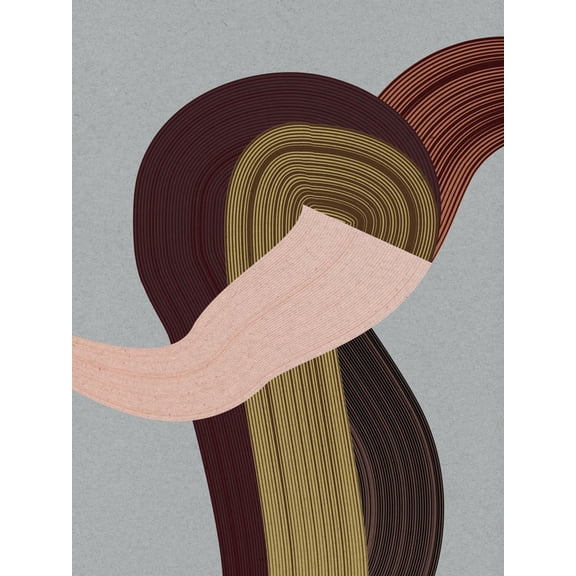 Art.com Fibers 4 Art Print by Design Fabrikken, 18" x 24"