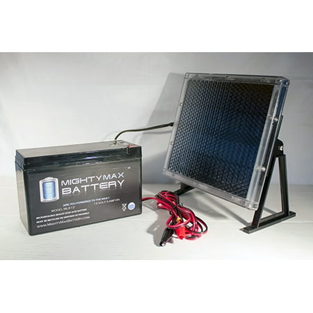 Solar Electric Panels - 12V 9AH Battery For Electric Skateboard BMW + 12V Solar Panel