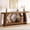Brown, variant on 70.9 Inch All-Wood Console Table, Ultra-Stable Trapezoid Leg Sofa Table Behind Couch, 2-Tier Extra Long Entryway Table for Hallway, Living Room, Narrow Foyer, Oak