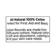 Equate Beauty Premium Cotton Rounds, 100 Count