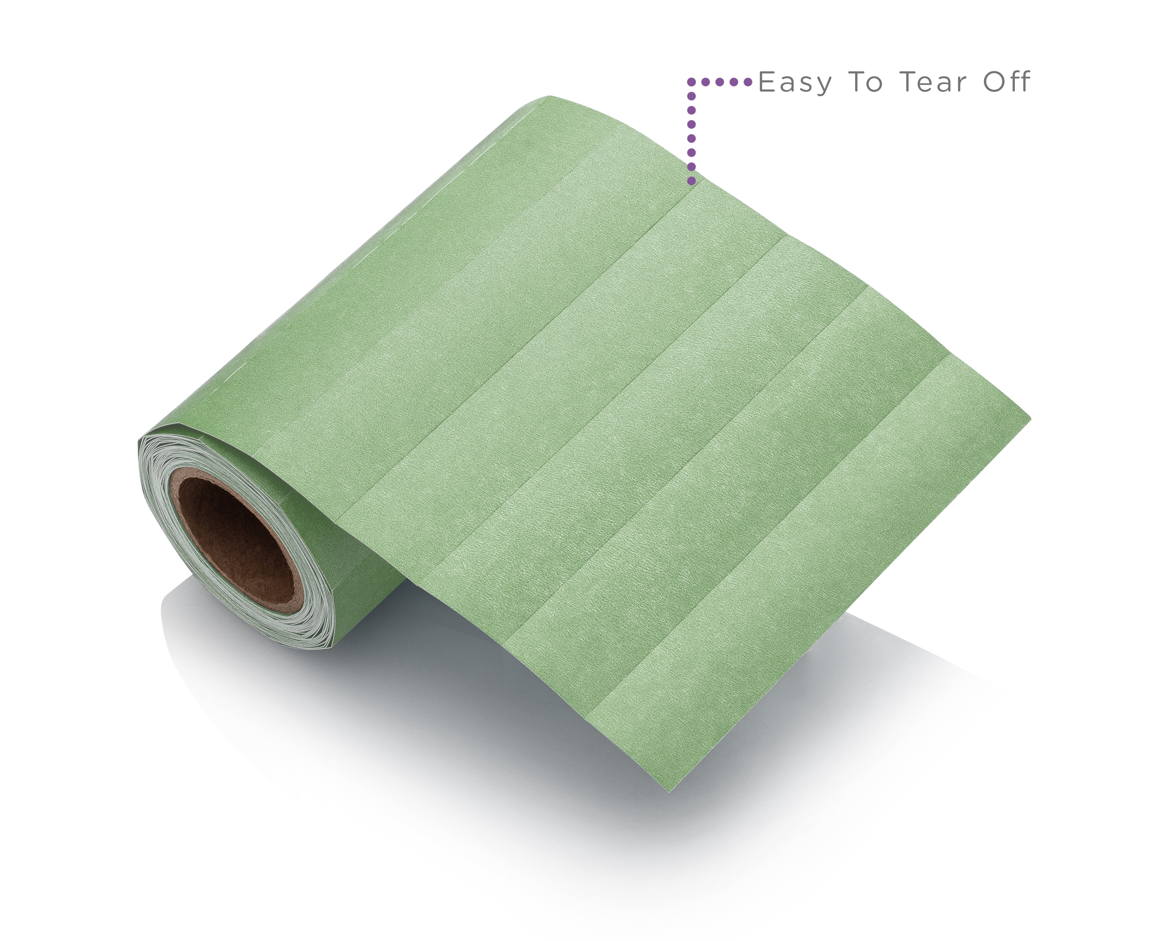 Carstens - Green 1.5-4 Inch Binder Spine Insert Cards, 5.25 x 1 Inch, Roll of 200 (1696 Series) - Ideal for 1.5-4 Inch Spine Insert Adhesive Pockets