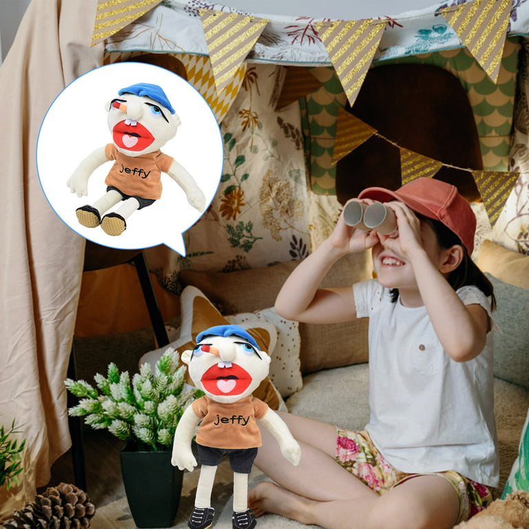 Jeffy Plush Toy Cartoon Stuffed Hat Plushie Figure Kid Educational Soft Doll  for Play House Children Fan Birthday Christmas Gift - AliExpress
