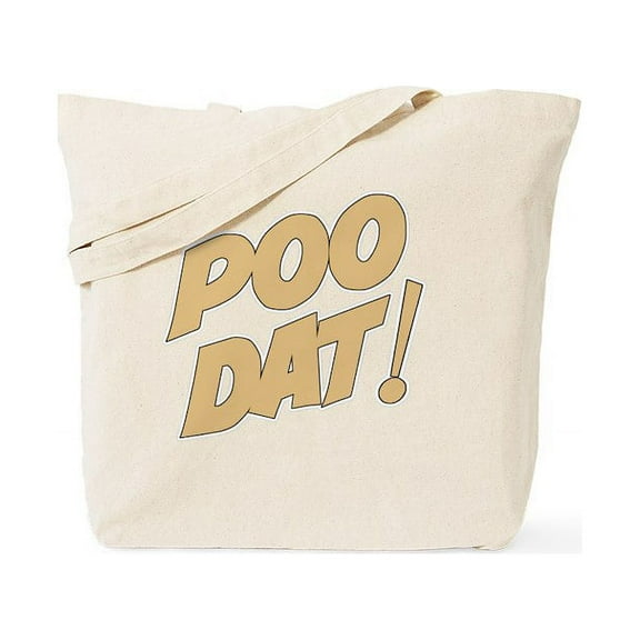 CafePress - Poodat2 Tote Bag - Unisex Canvas Tote Bag, Beige, 1-Piece