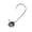 Raw, variant on 6th Sense Axle SwingShaker Shakey Head Jig, Swinging Hook Screw–Lock Design