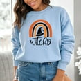 thumbnail image 6 of Withcy Rainbow Sweatshirt, Women's Sweater, Womens Clothing, Winter Sweater, Pullover Sweatshirt, Graphic Sweater, Teacher Mom Gift, 6 of 9
