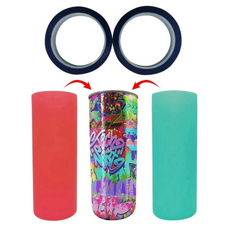 

Silicone Bands for Sublimation Tumbler Kit with 2Pieces Silicone Sleeve 2Pieces Silicone Bands for Sublimation Tumbler