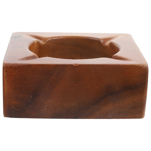 Creative Wooden Ashtray Trays for Home Decor Decoration Cool Portable Office