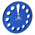 thumbnail image 4 of Carrete de cinta vacía de 1/4 y 7 pulgadas, aleación de aluminio, 11 orificios, apertura Universal, pieza de la máquina, carrete de recogida de grabación, azul, 4 of 5