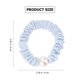 thumbnail image 5 of 10 unids Pelo scrunchy Pearl Wrist Band Ponytail Hair Bunder Holder Jogging Haucking Cuerda, 5 of 5