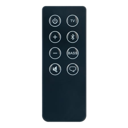 Vinabty Replaced Remote Control Fit for Solo 5 10 15 Series II TV Sound System/ 732522-1110 418775 410376 TV Soundbar System