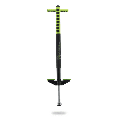 Flybar Foam Maverick Pogo Stick for Kids Age 5 & up, 40 to 80 lbs, Green
