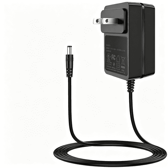 LinQingQ 5V 3A Power Supply Adapter, 100-240V AC to DC 5 Volt Universal Charger Cord with 8 Interchangeable DC Connector Tips, Replacement Charger for 5V Electronic Devices