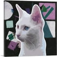thumbnail image 1 of ARTCANVAS Burmilla Violet Cat Breed Canvas Art Print - Size: 18" x 18" (0.75" Deep), 1 of 9