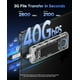 thumbnail image 2 of Carcasa SSD NVMe ORICO de 40 Gbps con ventilador de refrigeración de 4 TB, 2 of 8