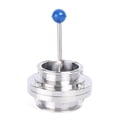 thumbnail image 3 of Tri Clamp Clover Butterfly Valve Sanitary Butterfly Valve Stainless Steel 3Inch, 3 of 15