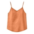 thumbnail image 4 of Bibifish Womens Tank Tops V Neck Smooth Summer Cami Solid Sleeveless Basic Tank Shirts, 4 of 4