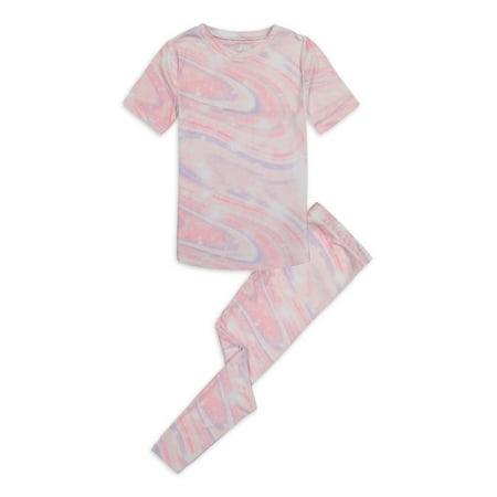 

Sleep On It Toddler Girls Super Soft Tight Fit PJ Set - Space