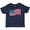 Navy Blue, variant on Inktastic Grunge American Flag Boys or Girls Baby T-Shirt