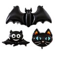 thumbnail image 1 of Set 3 Globos Halloween Black Ideen Murciélago y Gato, 1 of 7