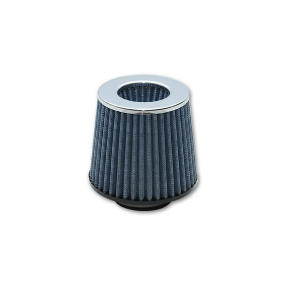 Vibrant Performance 2160C VIB2160C OPEN FUNNEL PERFORMANCE AIR FILTER (3IN INLET I.D.) - CHROME CAP