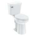 thumbnail image 2 of Two Piece Toilets Elongated, 1 set Ceramic and Plastic Lid Split, 21“ Raised Toilet Top Push Dual Flush and ADA Comfort Height Toilet 2469 +2488 (Long), 2 of 9