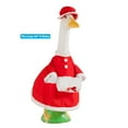 thumbnail image 2 of Gaggleville Mrs. Claus Goose Outfit, fits 23" H Large Porch Goose by Fox Valley Traders, 2 of 5