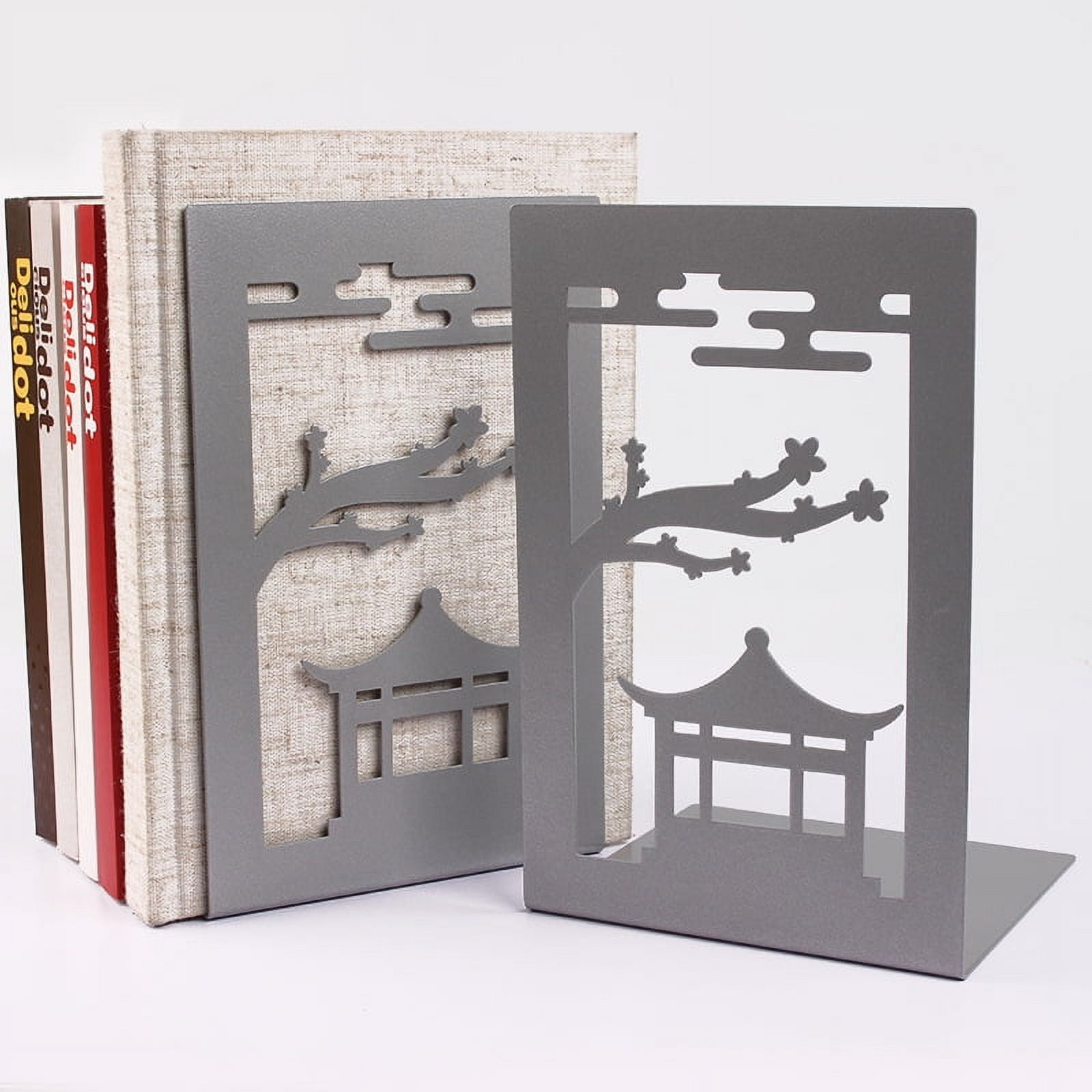 Soporte De Libros De Metal, Soporte Para Libros, Sujetalibros De Hierro Hueco, Personalidad Para