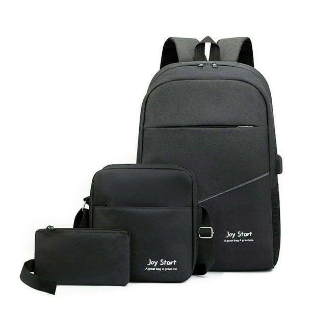 Mochila Conjunto de mochila de 3 uds., mochila para ordenador portátil para hombre y mujer, bolso de Tomshoo Mochila