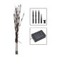 thumbnail image 1 of Cadena de luces LED, innovadoras hojas de árbol con forma de luz solar para césped, lámpara de césped, funcionalidad inteligente, 1 of 8