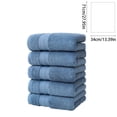 thumbnail image 3 of Dvumao Towels for Bathroom, 5 Pcs Bath Towels Set For Bathroom Cotton Thick Soft Absorbent Towel Set Of 5 Household Wash Face Gift Towel, Mom Gifts, 3 of 7