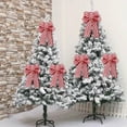 thumbnail image 2 of Holiday Atmosphere Outdoor Decorations Christmas Tree Topper Bows, 2 of 5