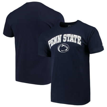 Men's Russell Athletic Navy Penn State Nittany Lions Crew Core Print (Best Penn State Campus For Business)