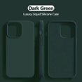 thumbnail image 3 of Original For iPhone 13 11 12 14 Pro Max Mini Case Liquid Silicone Soft Cover For iPhone 14 7 8 Plus XS XR X SE Shockproof Cases, 3 of 5