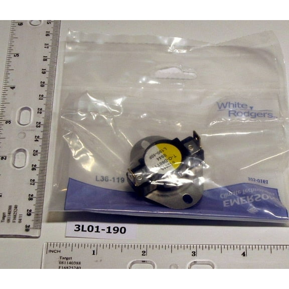 White-Rodgers 3L01-190 - Snap Disc Limit Control 150/190F 2E252