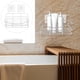 thumbnail image 5 of Estante de baño adhesivo para ducha, organizador de pared para maquillaje, 5 of 8