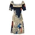 thumbnail image 5 of Ukiyo-e Ando Hiroshige Yuhi Hill and the Drum Bridge at Meguro (1856- 1858) Sleeveless Dress women's evening dresses 2024, 5 of 7