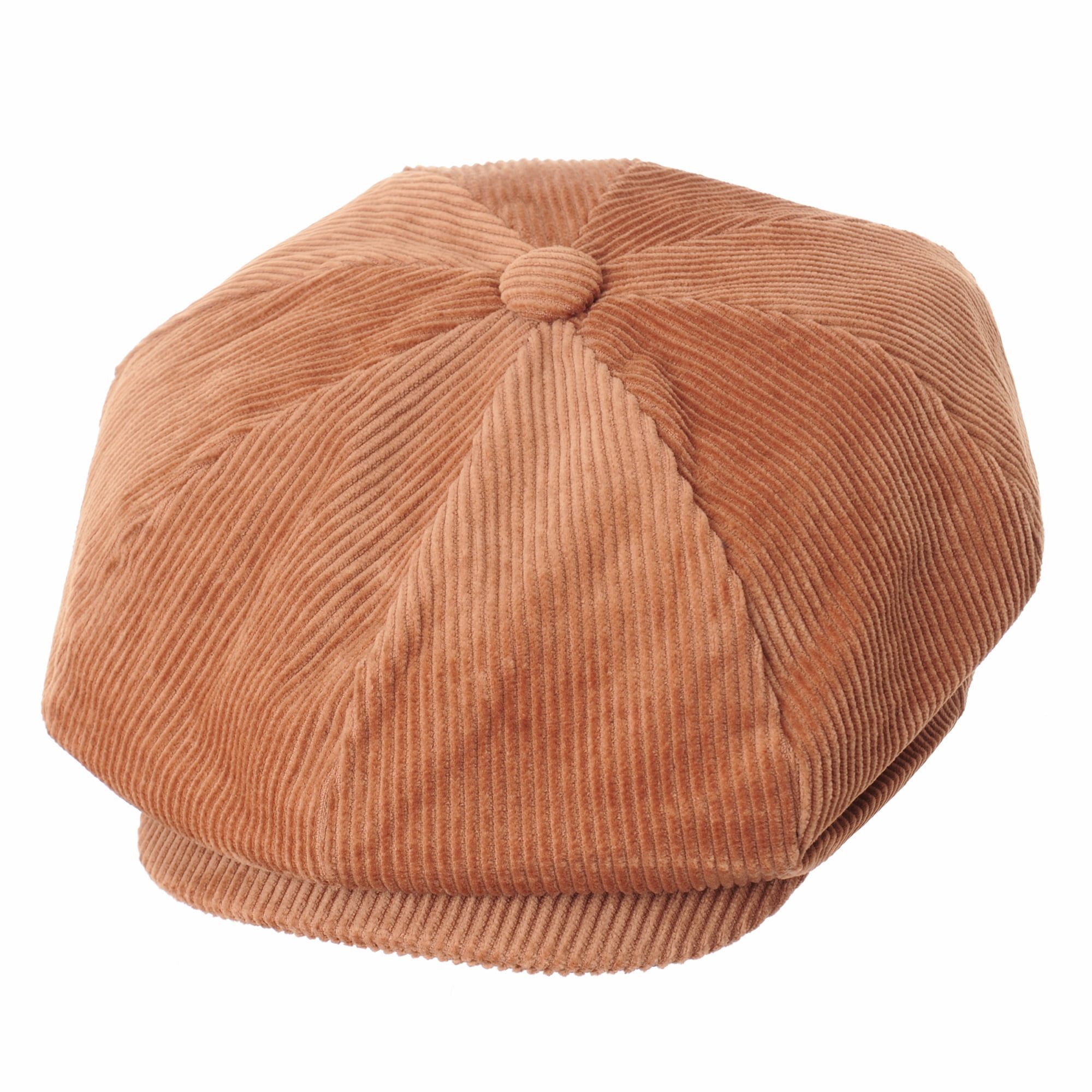WITHMOONS Corduroy Baker Boy Cap Simple Plain Beret Ivy Hat LD3810
