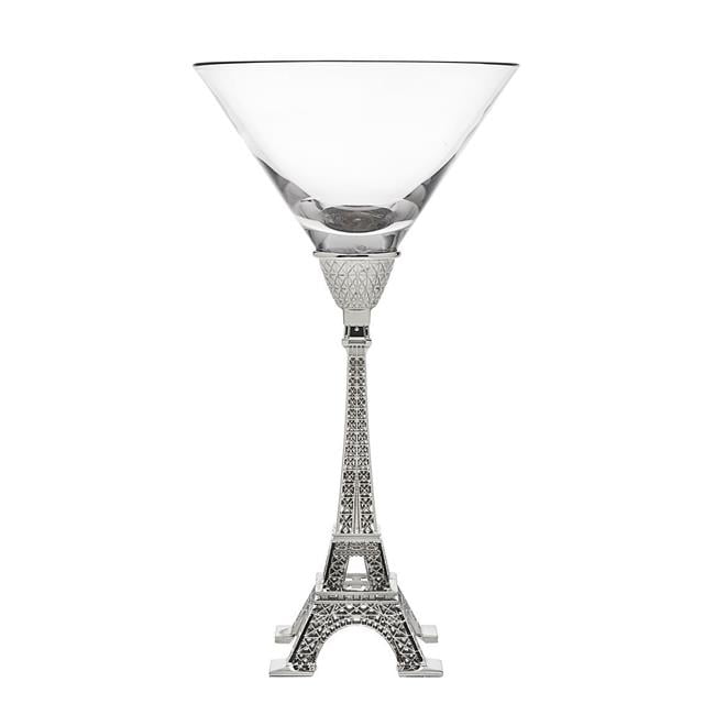 Godinger 56508 8 oz Eiffel Tower Martini Glass 