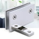 thumbnail image 5 of de de puerta de de 3 piezas de 5 mm para puertas de batientes libres, abrazaderas de puerta de de material acero inoxidable Soledad Bisagras de puerta de baño 360, 5 of 10