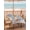gray, variant on Outdoor Tablecloth with Umbrella Hole and Zipper, Blue Pumpkin Coastal Fall Round Table Cloth 54 Inch Waterproof Tablecloth, Thanksgiving Ocean Botanical Coral Picnic Table Cover for Patio Camping
