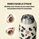 thumbnail image 3 of Botella de Agua BOTTLE BOTTLE Infantil Aislada 470ml con Popote, 3 of 9